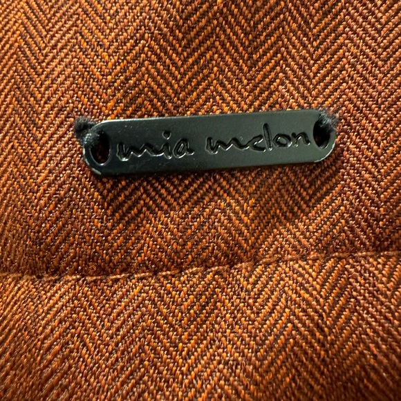 Mia Melon weatherproof waterproof fleece lined mid-weight A-line jacket, size L - Picture 3 of 8